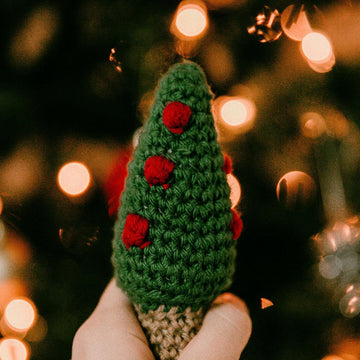 Christmas Tree Baby Rattle
