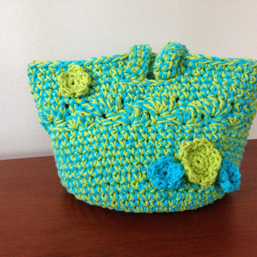 Round Flower Purse