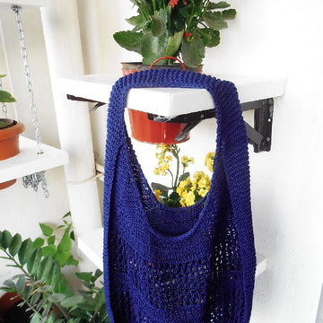 Market Bag in Cotton-Viscose
