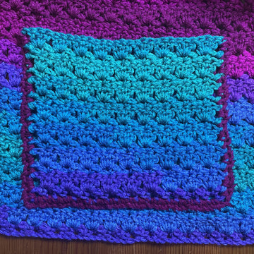 EASY BEGINNER'S Pocket Shawl with Optional Hood