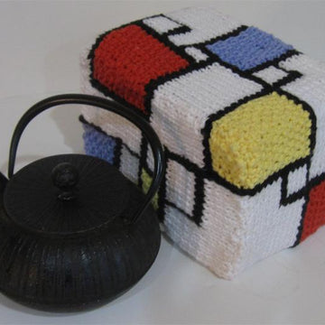 Mondrian Cuboid Tea Cozy