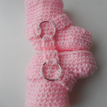 Biker Baby Booties