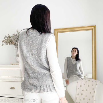 Size XL - DUO Reversible Knit Vest