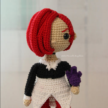 Iori Yagami Amigurumi Pattern – Digital Crochet PDF – Fanart Inspired