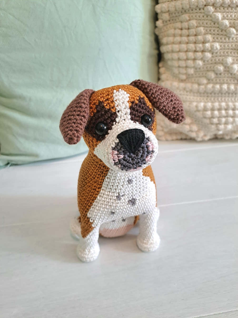 Boxer Plush Crochet Pattern
