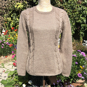 Jessica, Vintage Sweater with Optional Collar