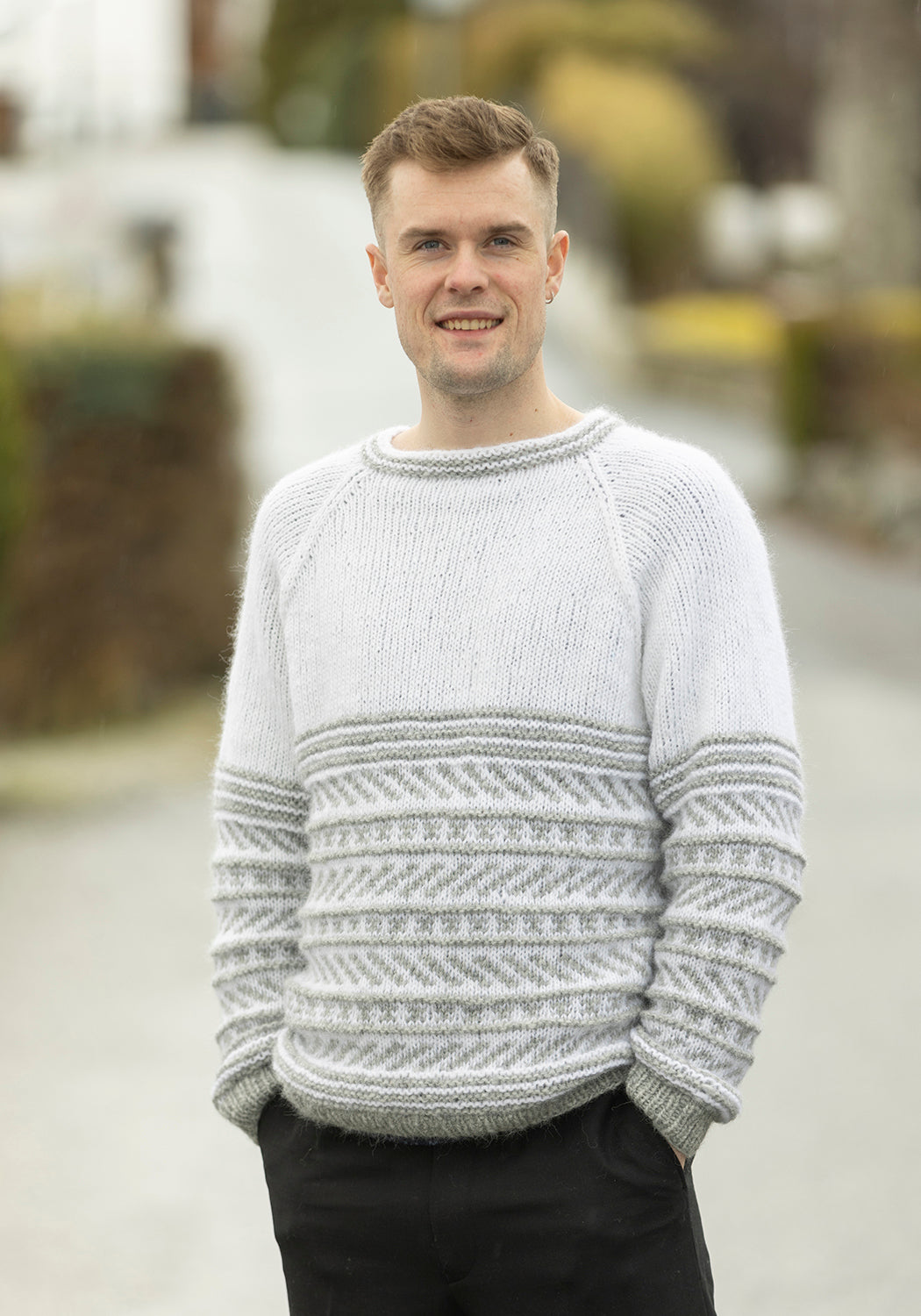 Smestad Sweater in Viking Of Norway - UK-2316-6 - Downloadable PDF