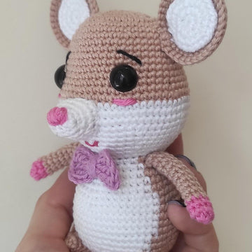 Amigurumi Bobo the Mouse