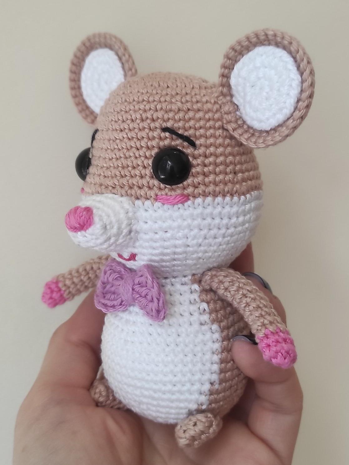 Amigurumi Bobo the Mouse