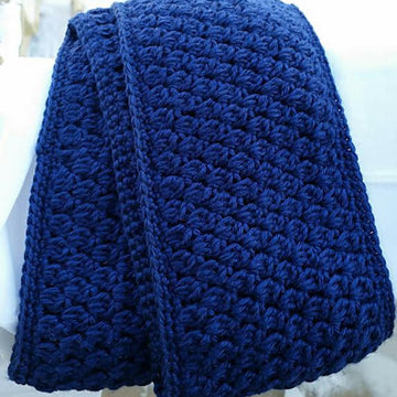 Navy Infinity Scarf