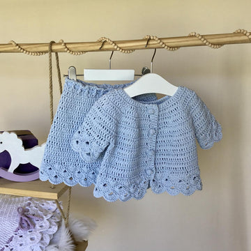 Camellia Top & Skirt Set N 424