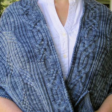 Deb's Warm Pocket Shawl
