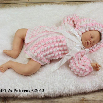 Bobble Twins Baby Crochet Pattern #18