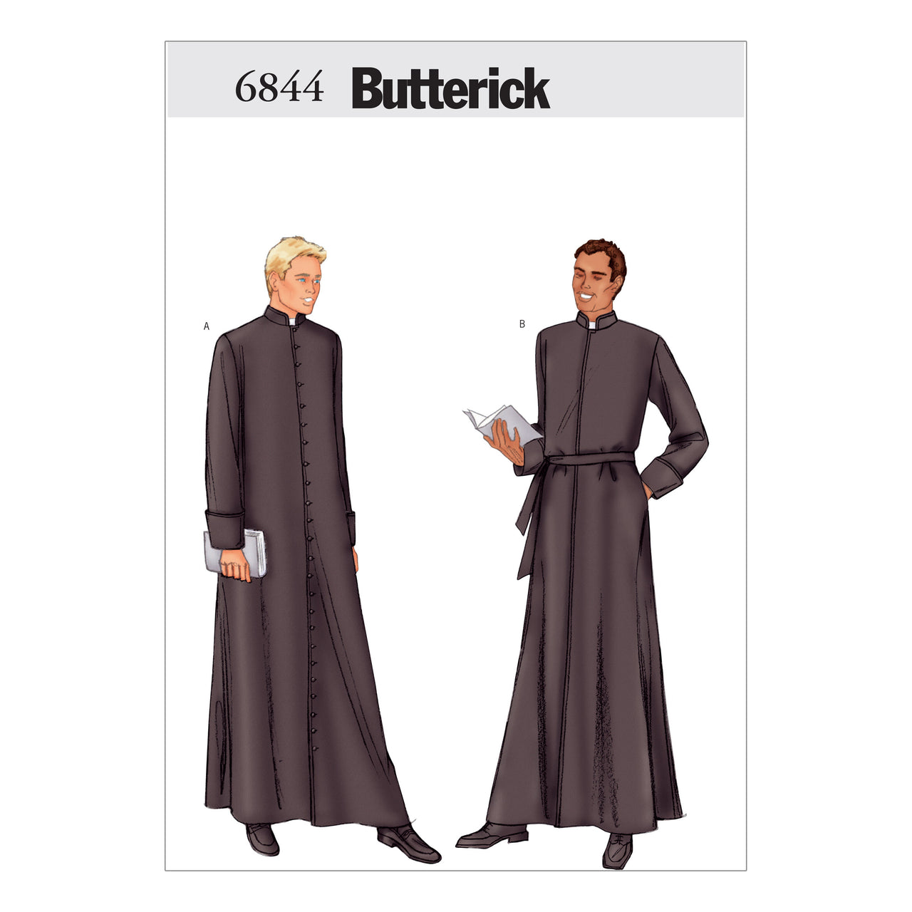 Butterick Men's Robe B6844 - Sewing Pattern