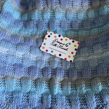 Kaden Baby Car seat Moses Basket Blanket Knitting Pattern