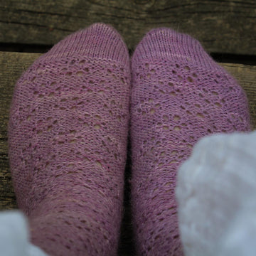 Pressed Flowers Socks