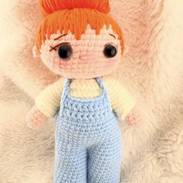Marie - Amigurumi Doll Crochet Pattern Available in English & Portuguese