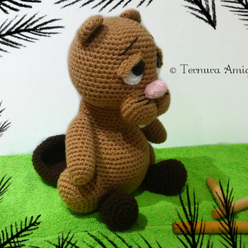 Crochet pattern Sweet beaver
