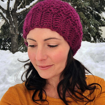 Winter Rose Beanie