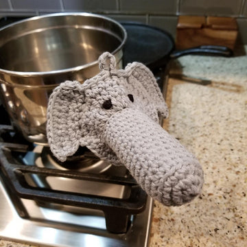 Elephant Potholder & Panhandler