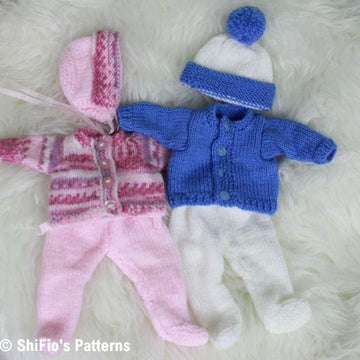 Knitting Pattern for soll 10" -12" #149