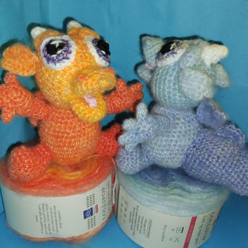 Baby Dragon – crochet your own magical hatchling (boy and girl versions included!)