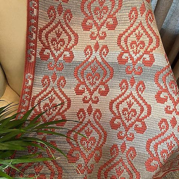 Siren Damask Mosaic Crochet