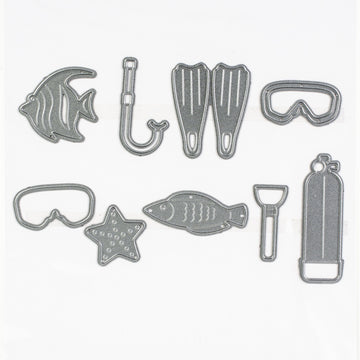 Elizabeth Craft Designs Elizabeth Craft Metal Die - Diving Accessories