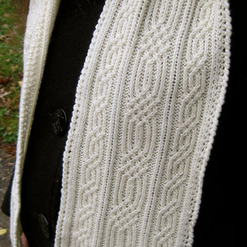 Isar Alpine Cabled Scarf
