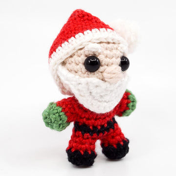 Mini Noso Santa Claus Crochet Pattern