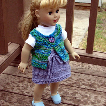 Flutterfly Doll Skirt