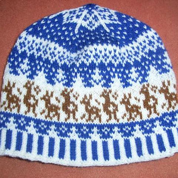 Roe deer winter beanie