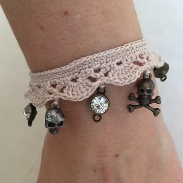 Crocheted Bracelet & Necklace