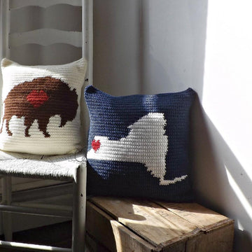 Buffalo Love Pillow Cushion