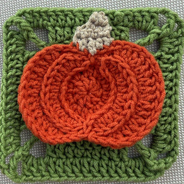 Pumpkin Granny Square