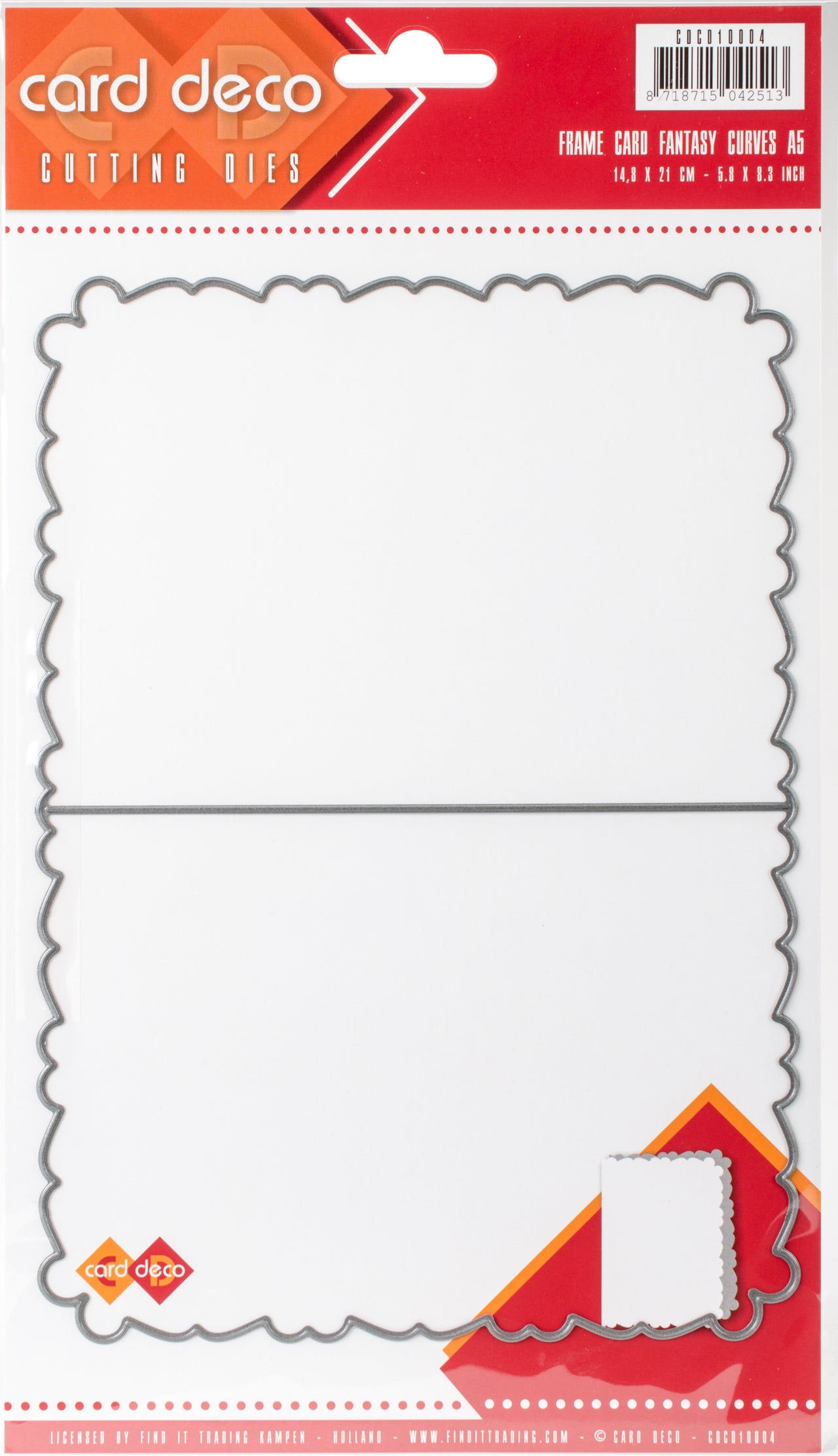 Find It Trading Card Deco Dies - Fantasy Curve A5