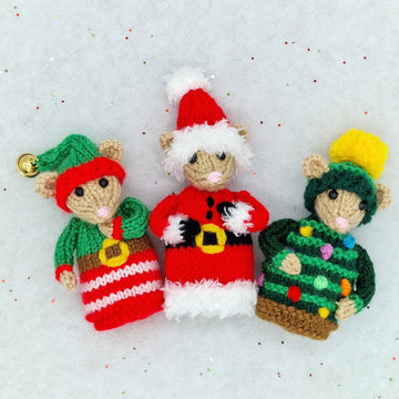 Christmas Mouse Shelf Sitter Bauble