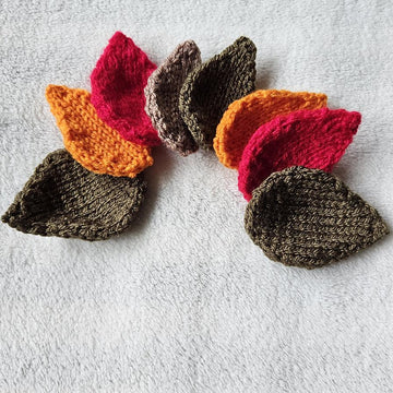 Knitted Leaves