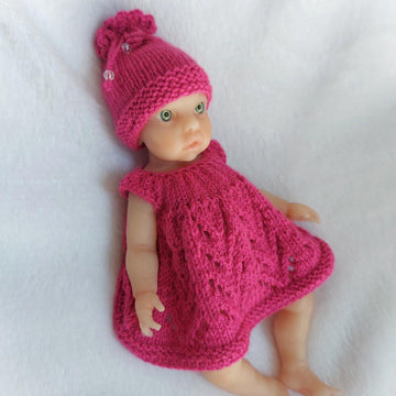 Leaf Lace Doll Dress for 9 Inch Dolls