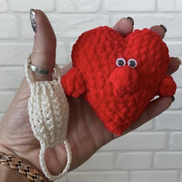 Heart in the mask