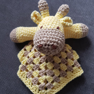 Crochet Giraffe comforter