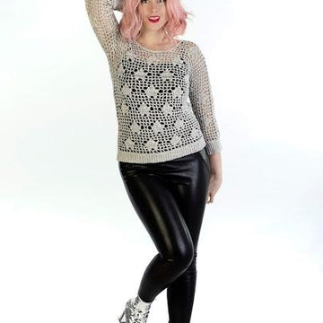 Champagne Star Top