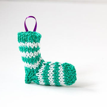 Knit Stocking Ornament