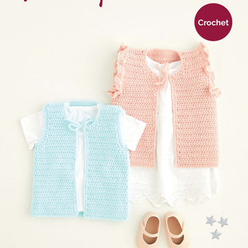 Waistcoats in Hayfield Baby Bonus DK - 5417 - Leaflet