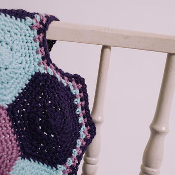 Hexagon Gems Baby Blanket