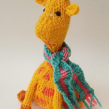 Giraffe in a Scarf Chocolate Orange Cosy