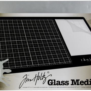 Tonic Studios Tim Holtz Glass Media Mat 23.75"X14.25" - 379628