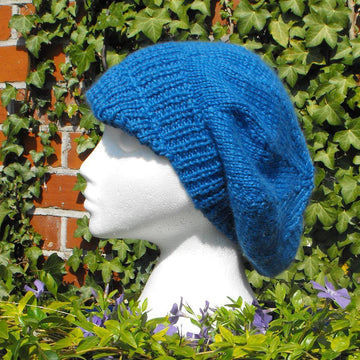 PEAK TAM SLOUCH HAT KNITTING PATTERN