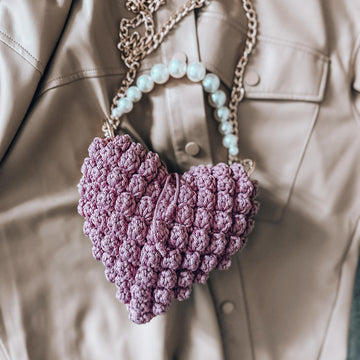 Heart handbag