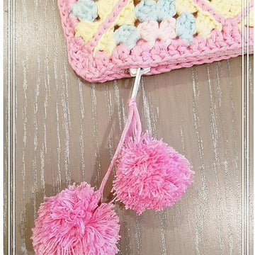 Granny Square Pencil Case